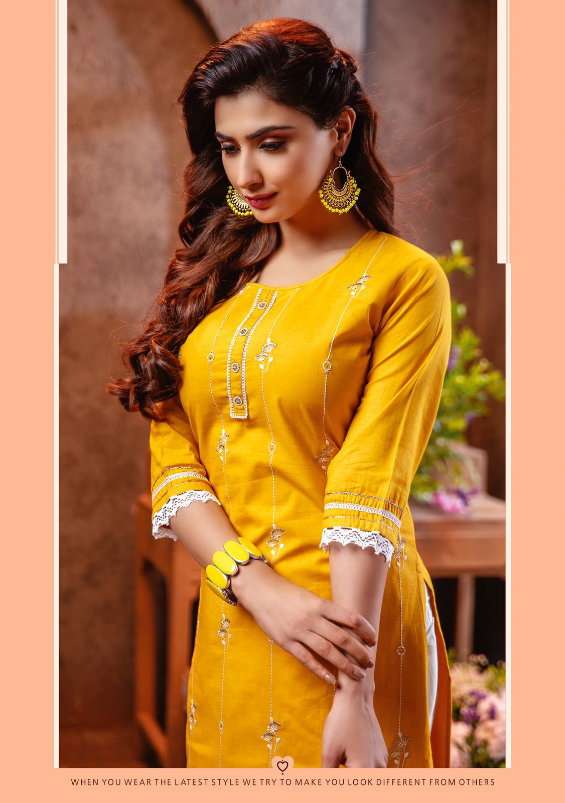 Kiana Lucknowi 2 Fancy Ethnic Wear Cotton Kurti With Bottom Collection